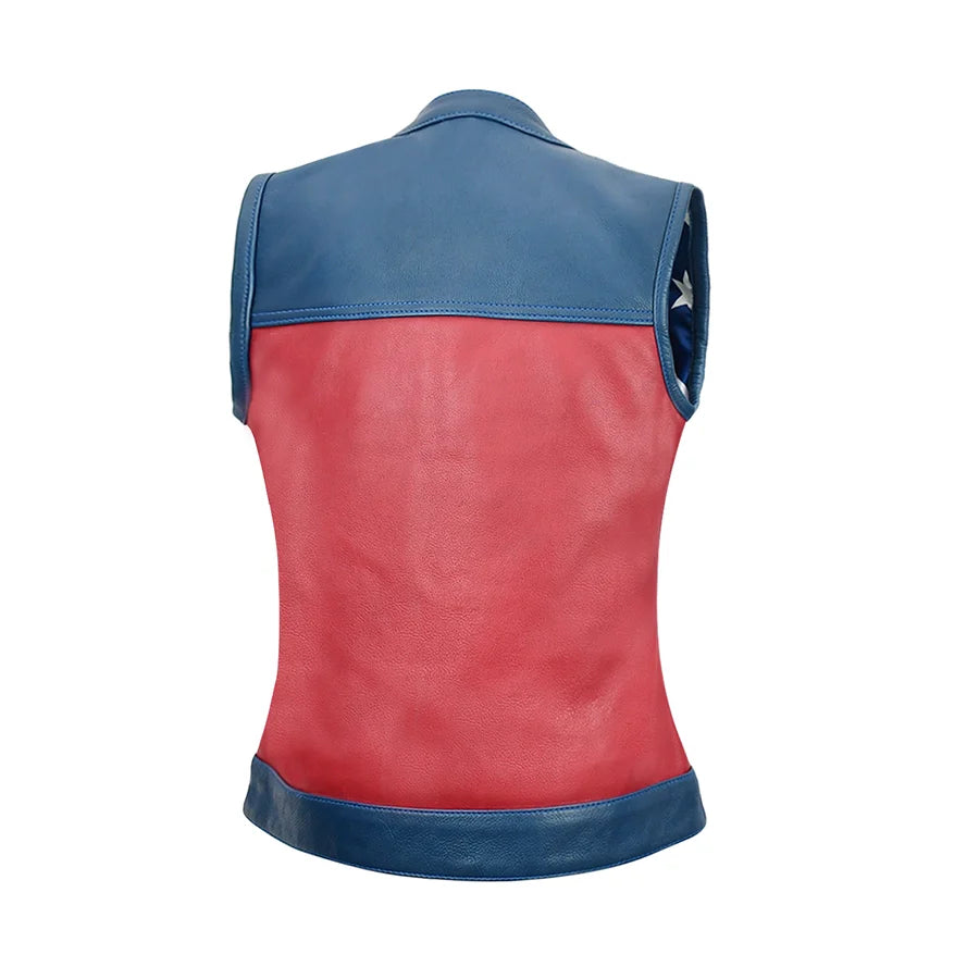 FREEDOM BELLE WOMEN'S LEATHER VEST