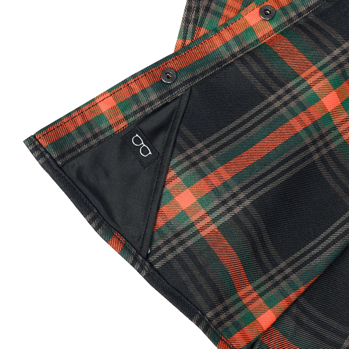 SEAFLORA WOMEN'S PLAID FLANNEL SHIRT