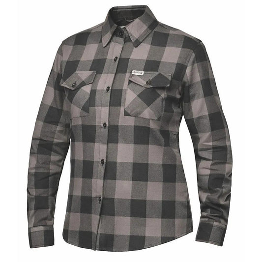 LADIES BLACK & GRAY FLANNEL