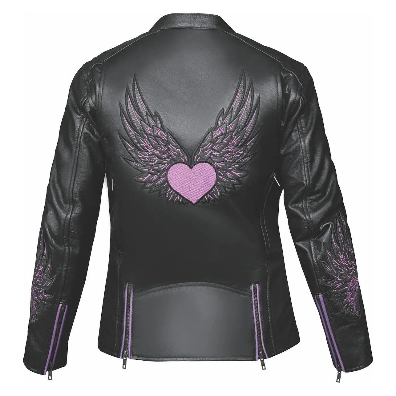 LITA PURPLE WING LEATHER JACKET