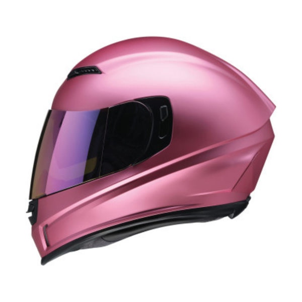 Z1R Jackal Women's Motorcycle Helmet - Pink Satin Full Face – Pink