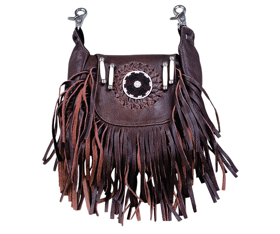 FRINGE CLIP ON BAG