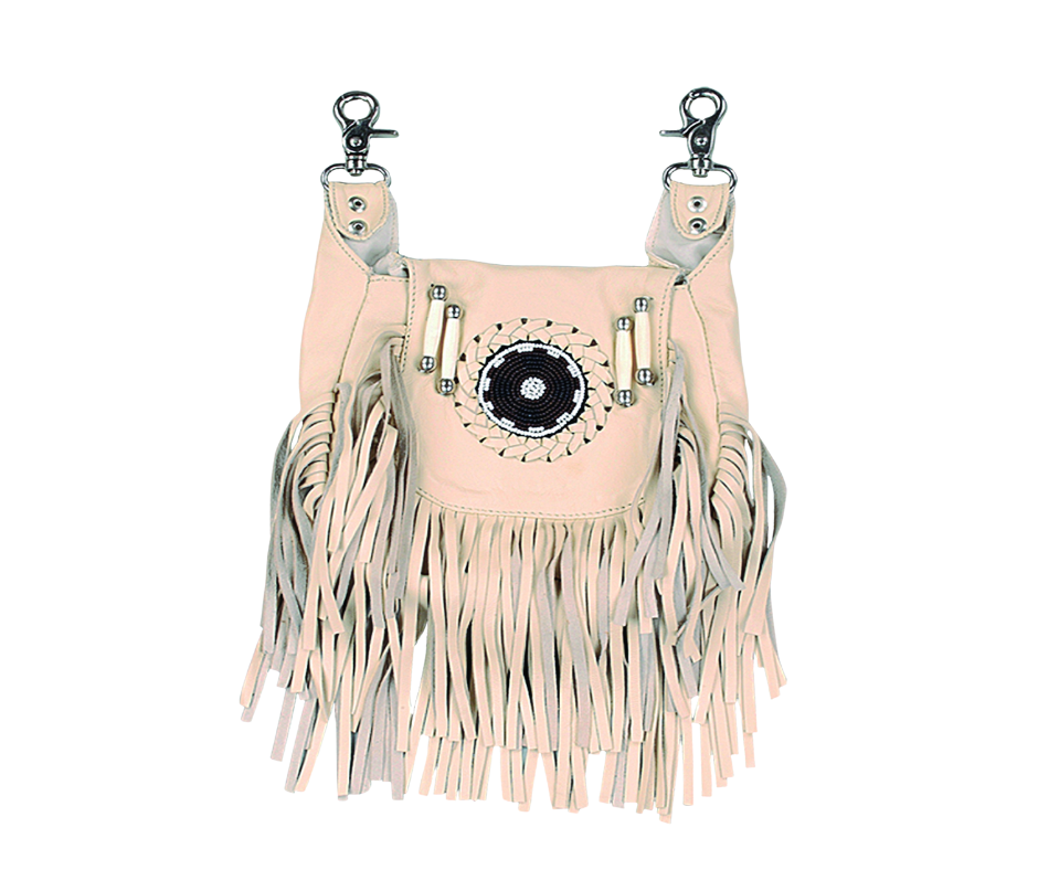 FRINGE CLIP ON BAG