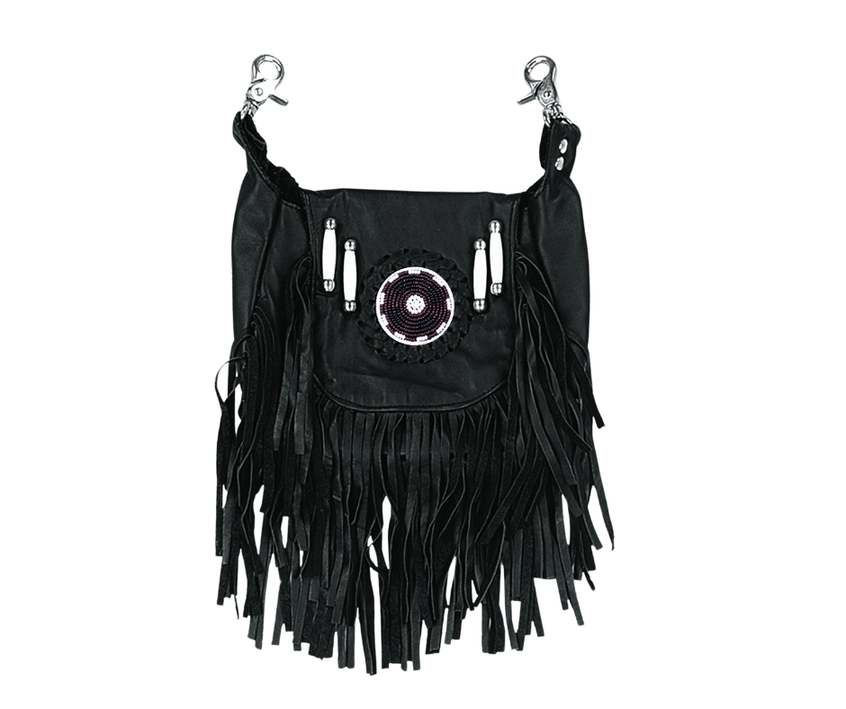 FRINGE CLIP ON BAG