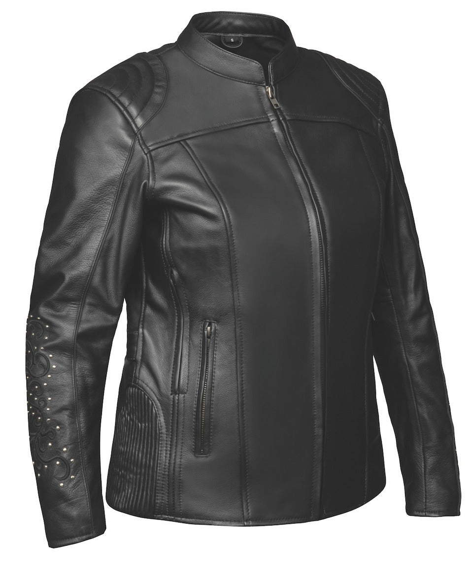 ANGEL WING LEATHER JACKET