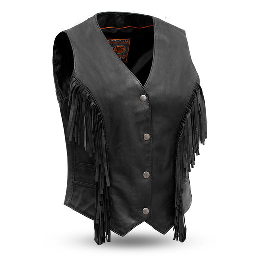 APACHE WOMEN'S LEATHER VEST