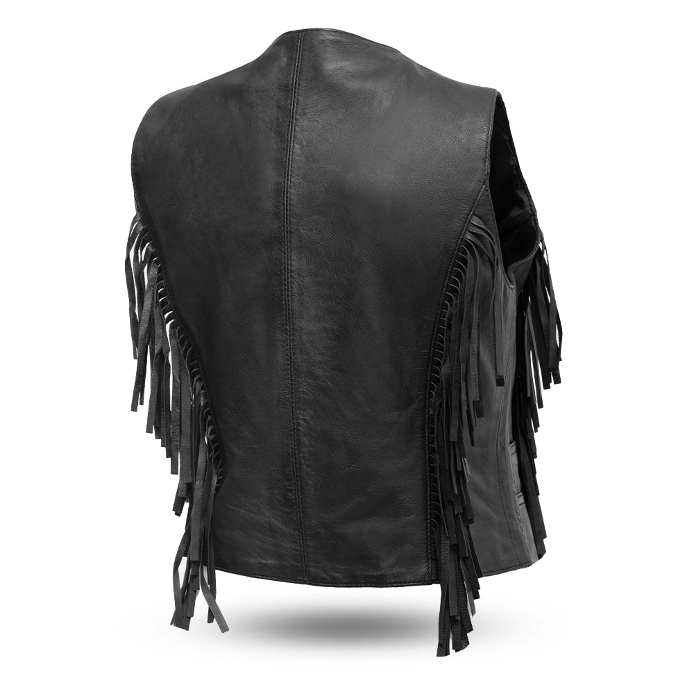 APACHE WOMEN'S LEATHER VEST