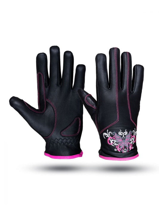 BUTTERFLY LEATHER GLOVES