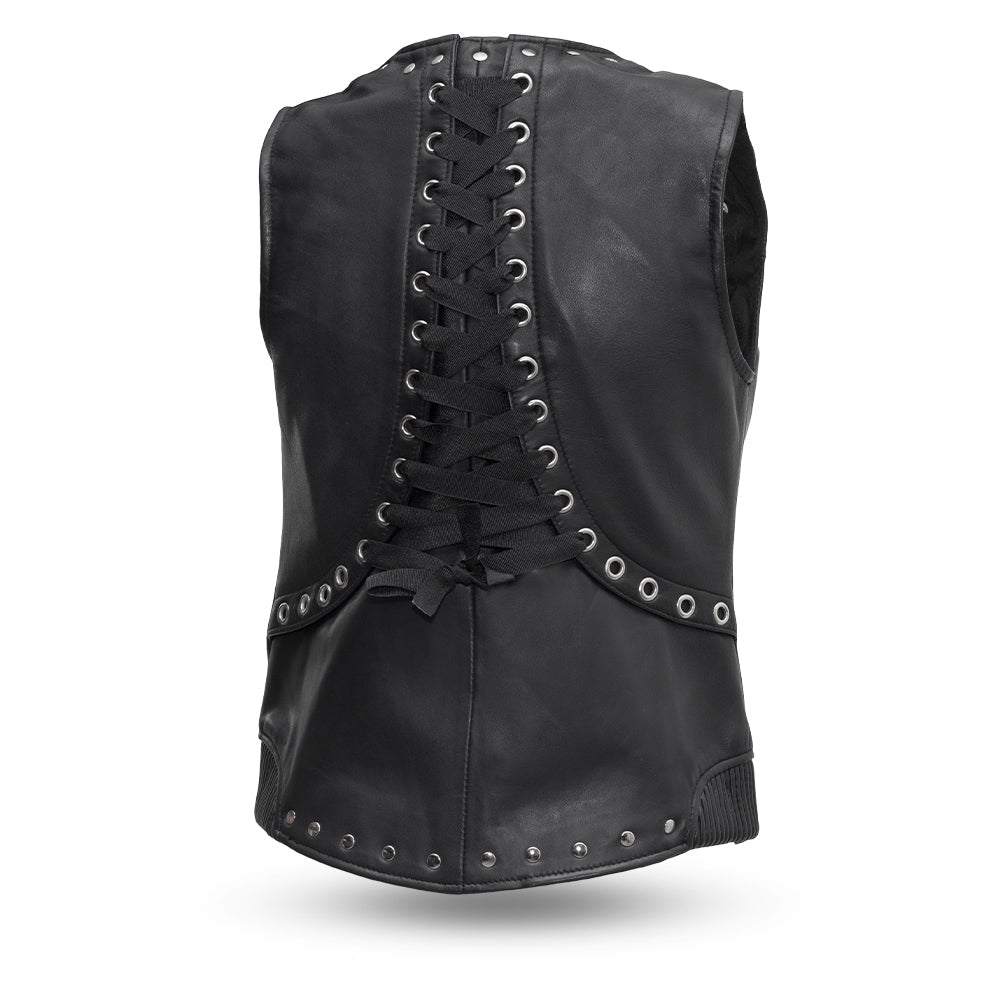 EMPRESS LEATHER MOTORCYCLE VEST