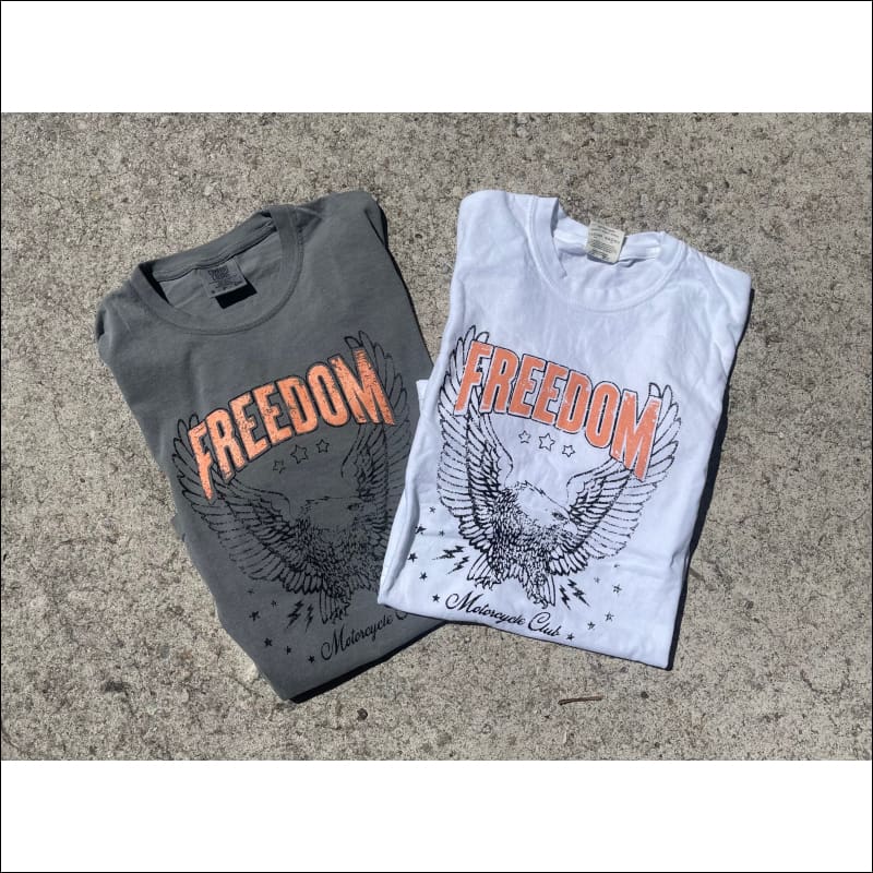 FREEDOM MOTORCYCLE CLUB GRAPHIC TEE