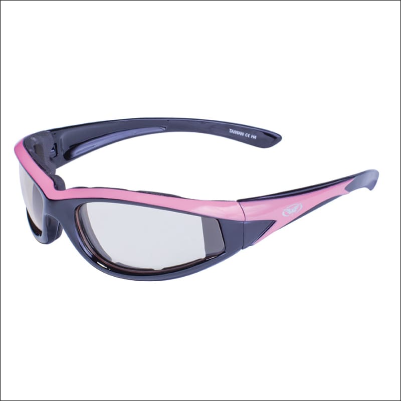 HAWKEYE PINK WOMEN’S MOTORCYCLE RIDING GLASSES - GLASSES