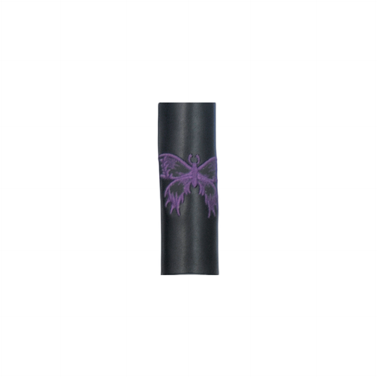 Ponytail Wrap purple Butterflies
