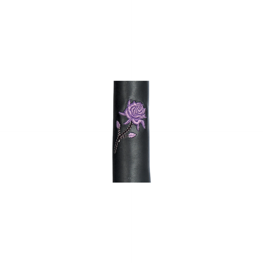 Purple Rose Hair Gloves
