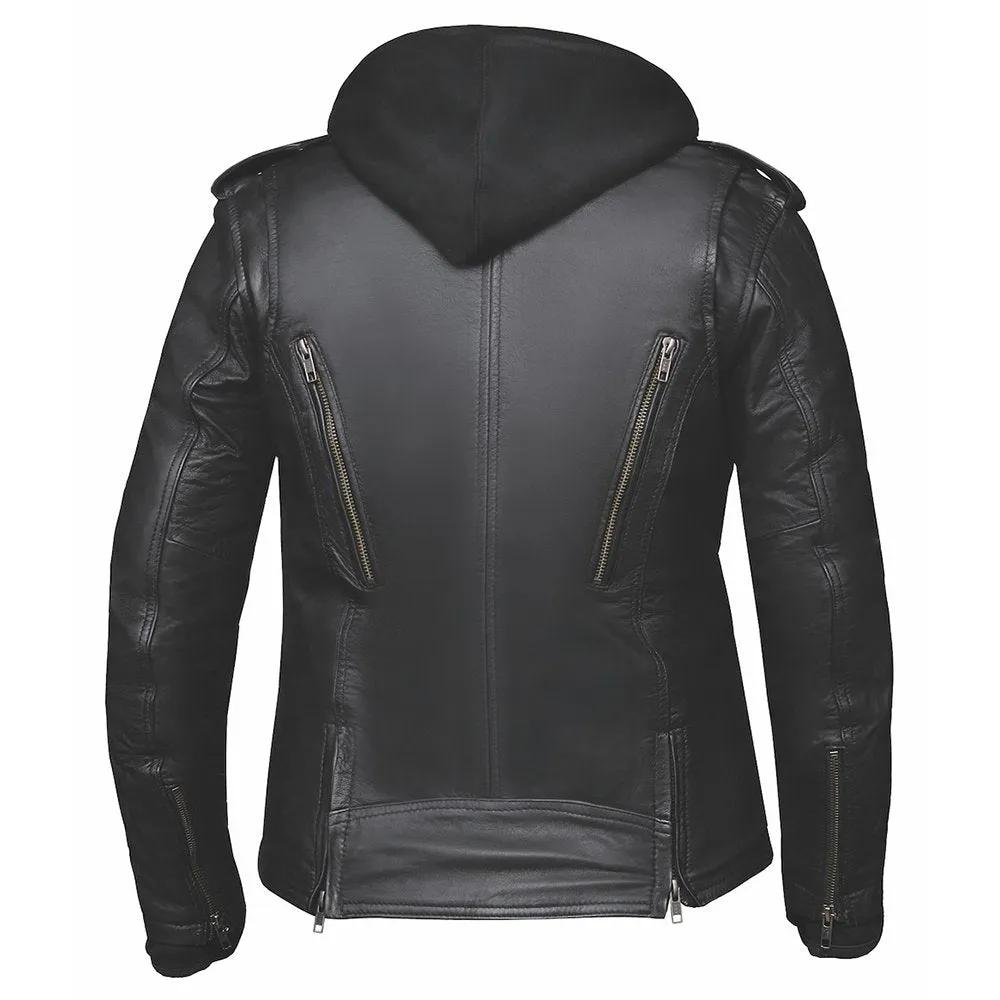 Cher - Women's Lambskin Leather Motorcycle Jacket
