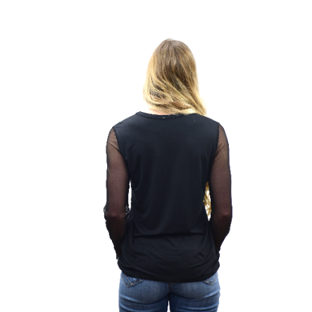 Look Pretty Long Sleeve Tee — Liberty Wear 272494