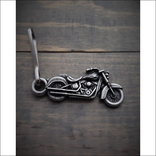 MOTORCYCLE ZIPPER PULL