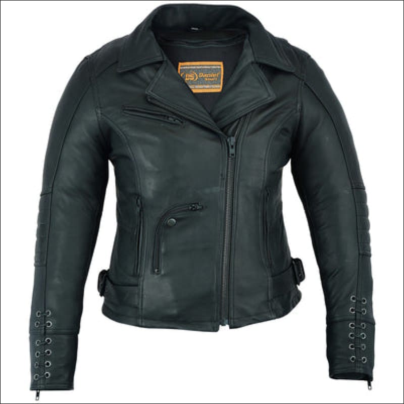 Must Ride Package Pink Line Moto - MUST RIDE LEATHER JACKET