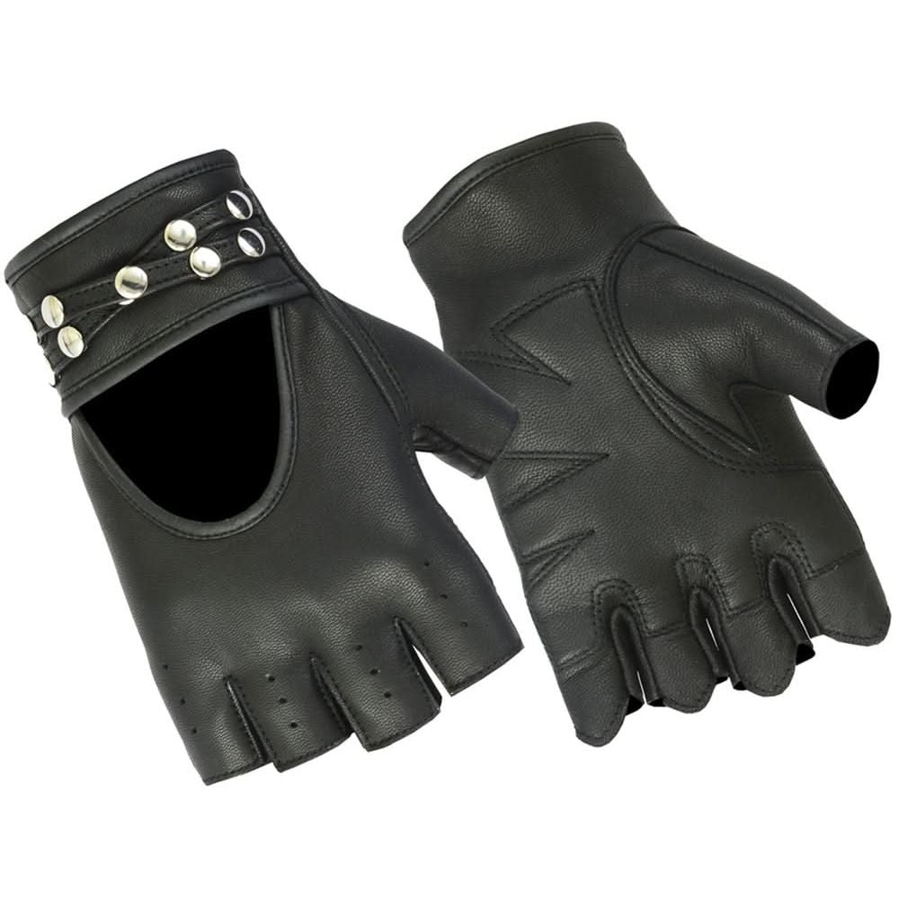 RIVET FINGERLESS GLOVES