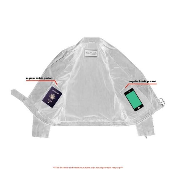 NIGHT SHINE WOMEN'S LEATHER JACKET