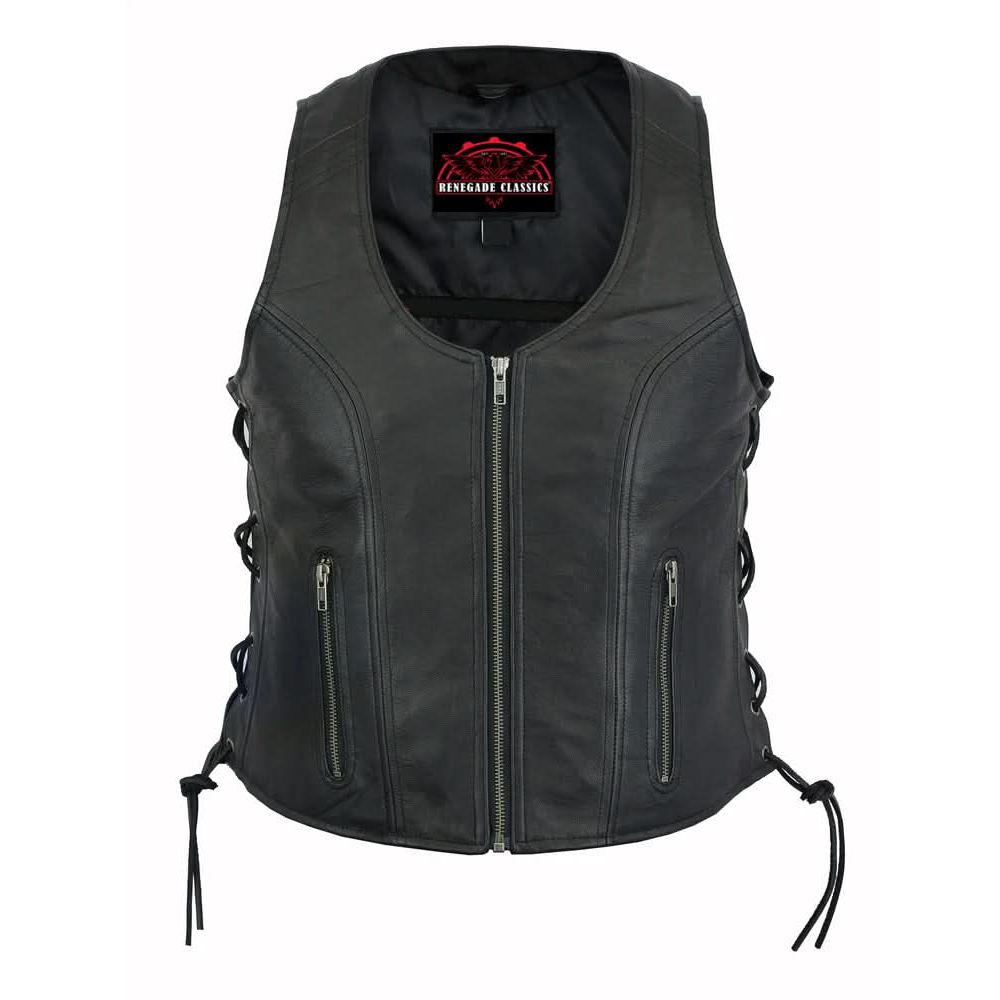 WOMEN'S ZIPPERED VEST