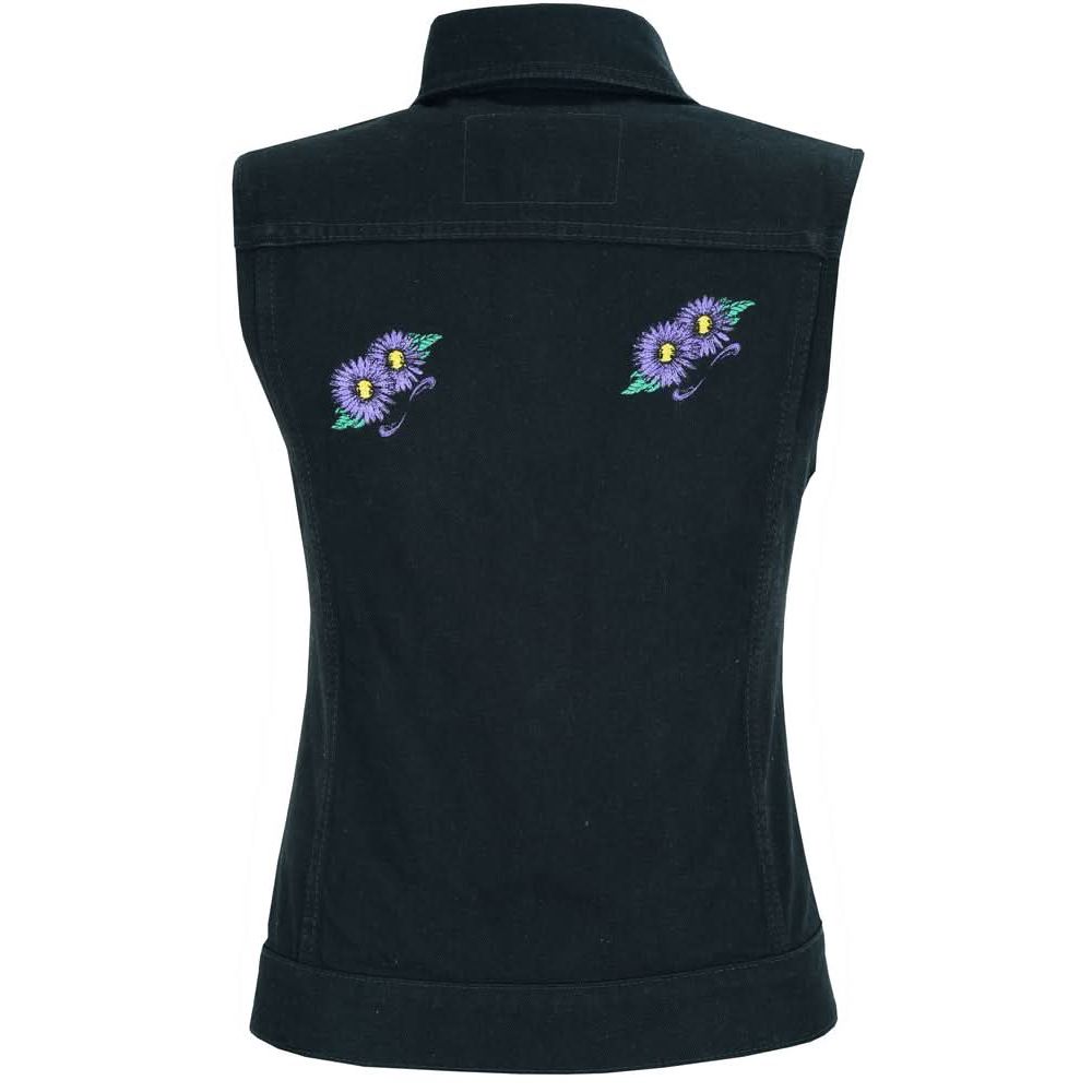 PURPLE DAISY VEST