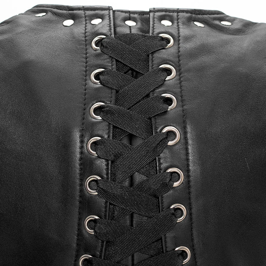 EMPRESS LEATHER MOTORCYCLE VEST
