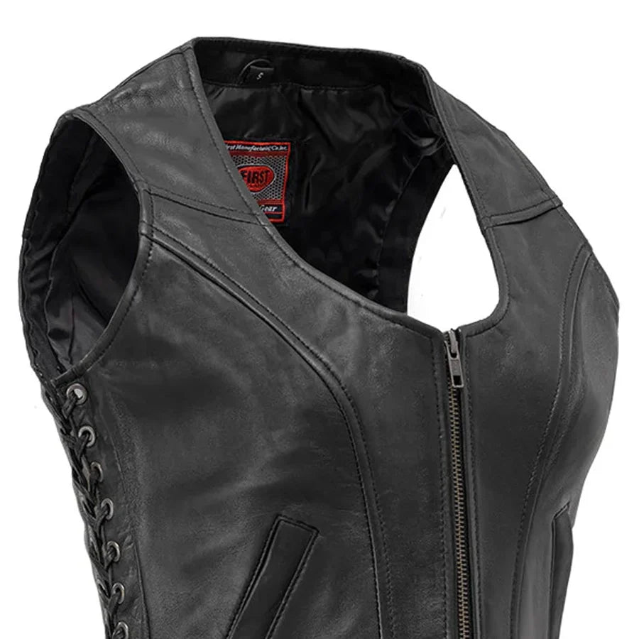 RAVEN LEATHER VEST