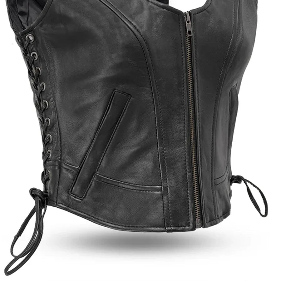 RAVEN LEATHER VEST