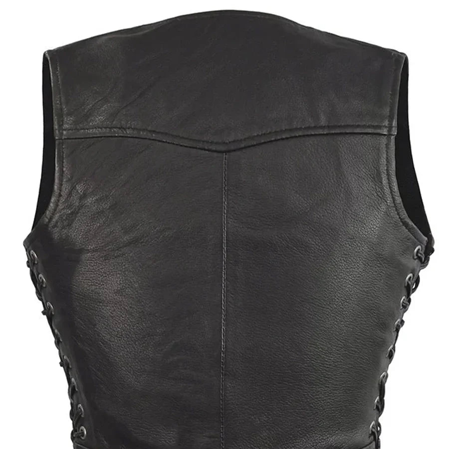 RAVEN LEATHER VEST
