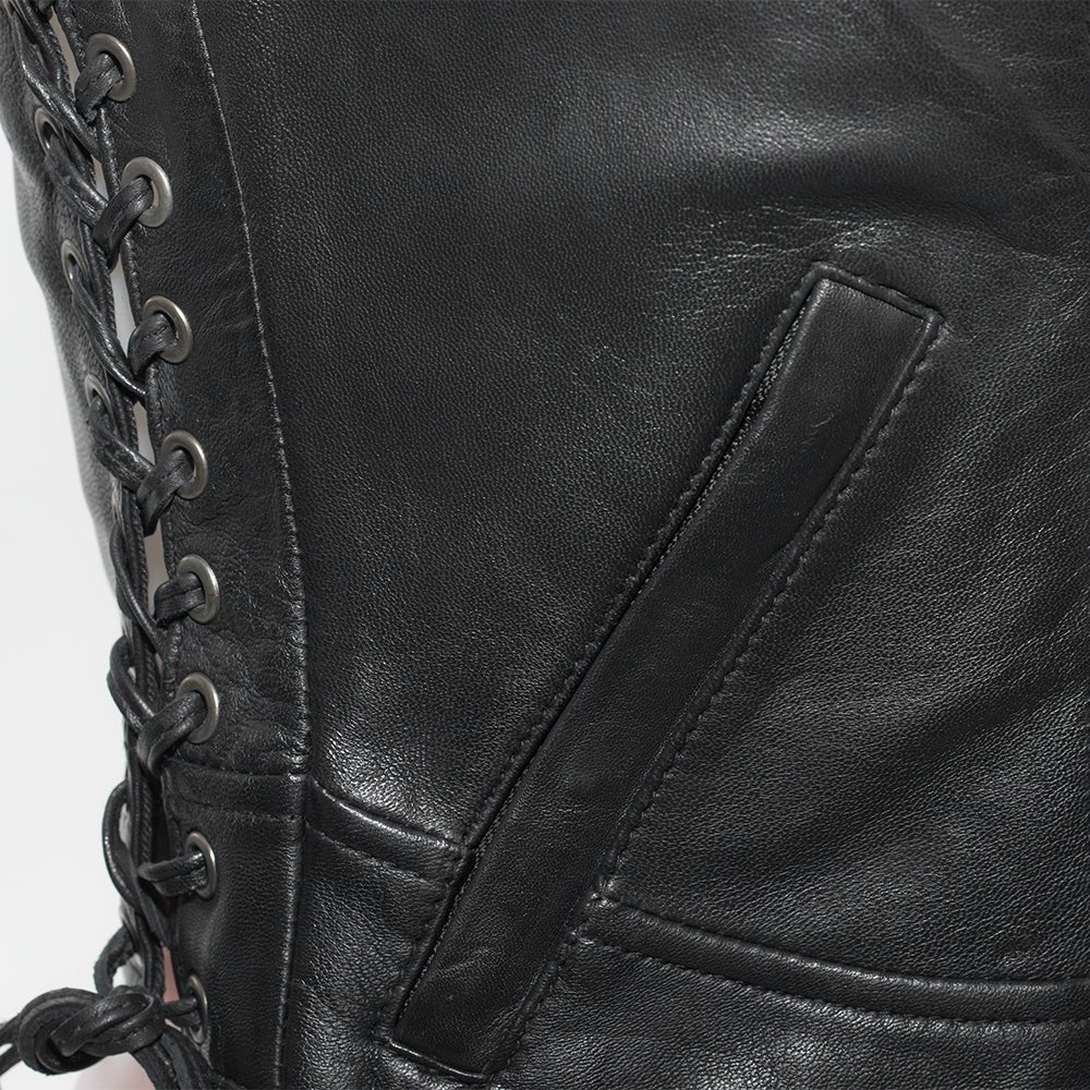 RAVEN LEATHER VEST