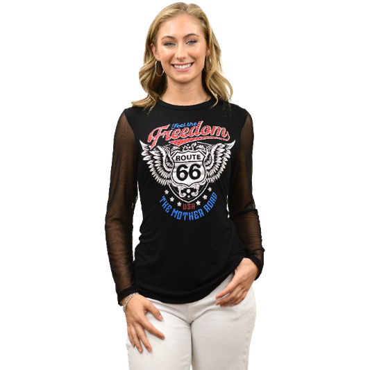 ROUTE 66 FREEDOM TEE