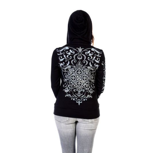 VINTAGE CRYSTAL HOODIE