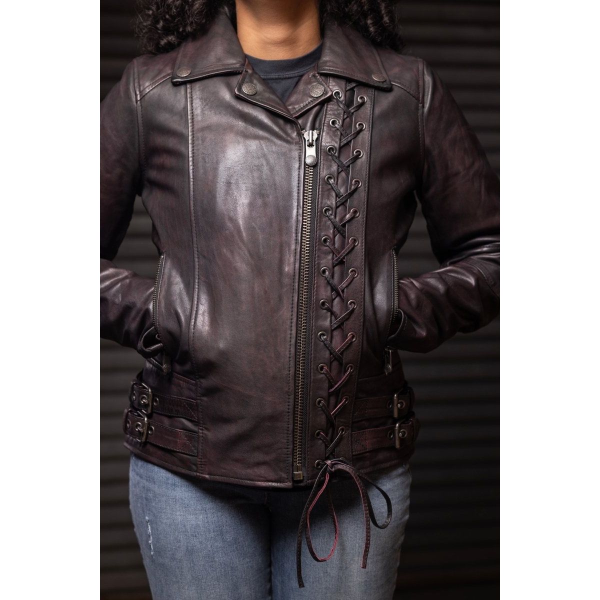 WILDSIDE WOMEN'S LEATHER JACKET